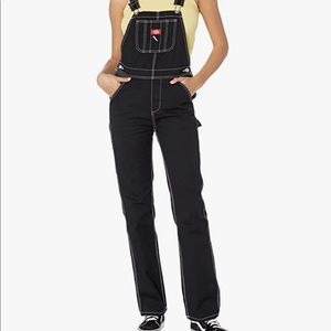 Dickies Straight Leg Black Overalls from Free People - size small - new w tags